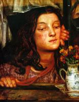 Rossetti, Dante Gabriel - Girl at a Lattice